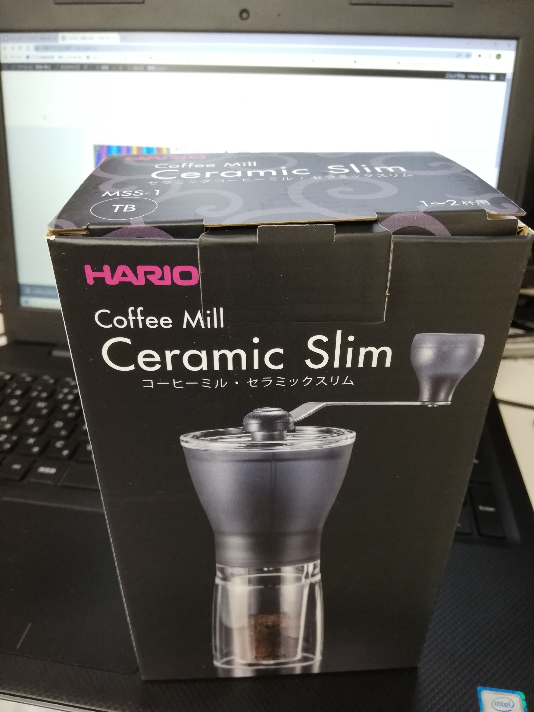 HARIO　コーヒーミル、セラミックスリム