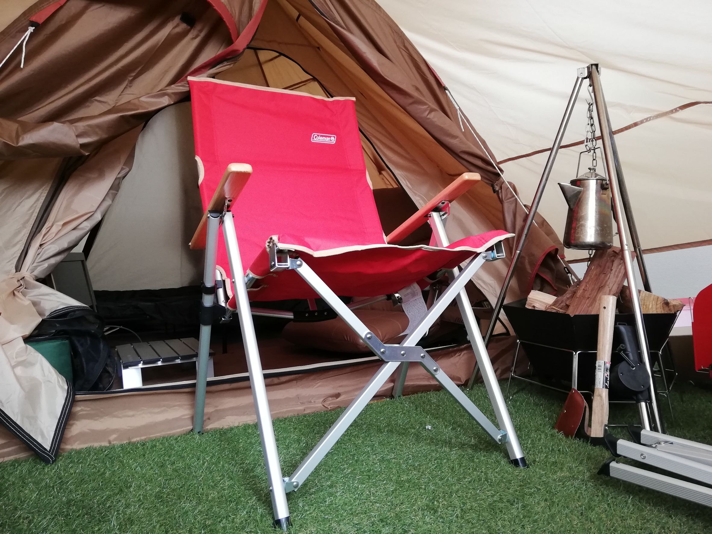 コールマンレイチェアの写真