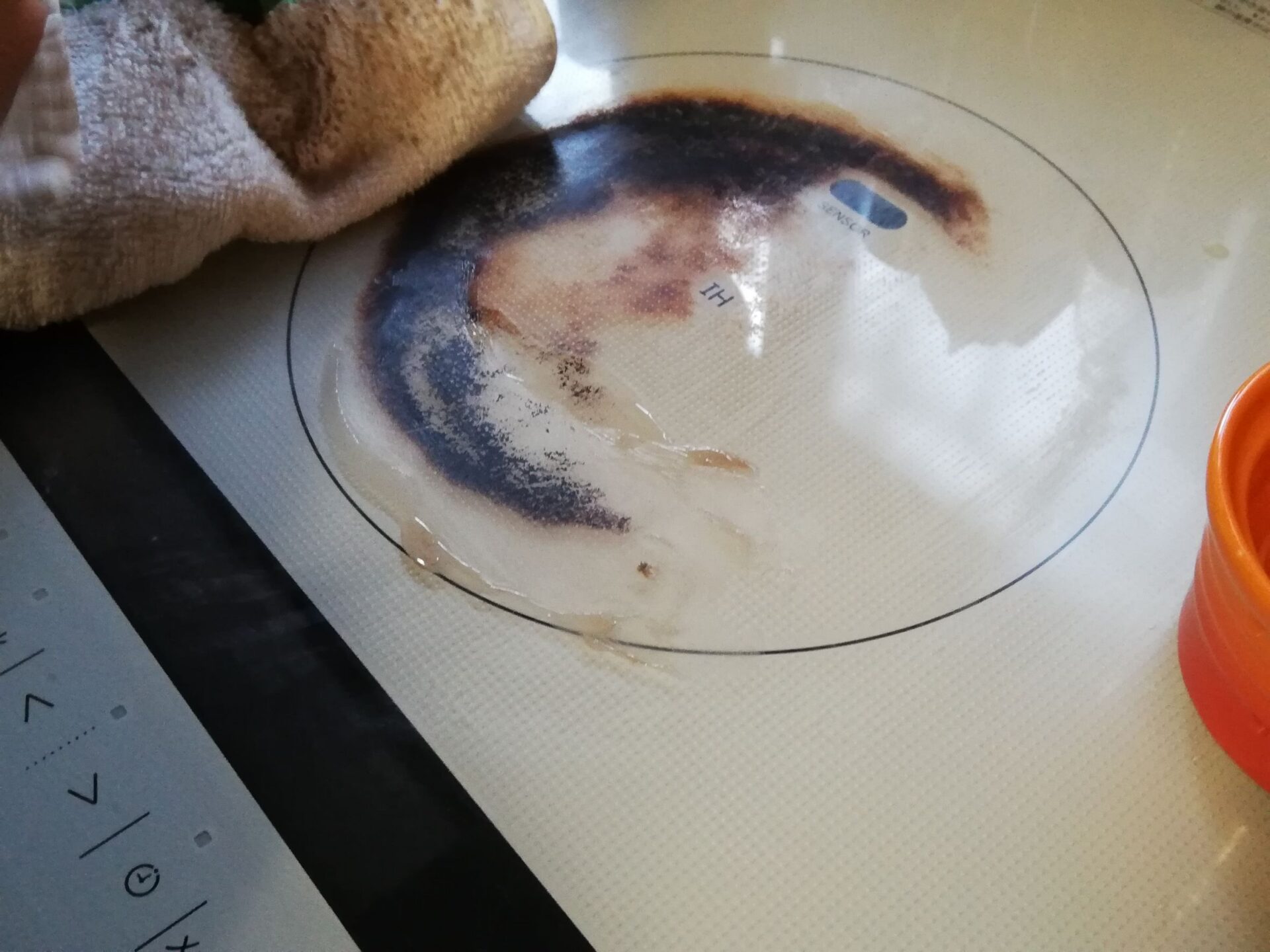 カインズ キッチンのコゲおとし 拭き取り